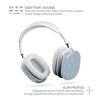 Tranquil Blooms | Protective Apple AirPods Max Tough Case - Tech Accessories