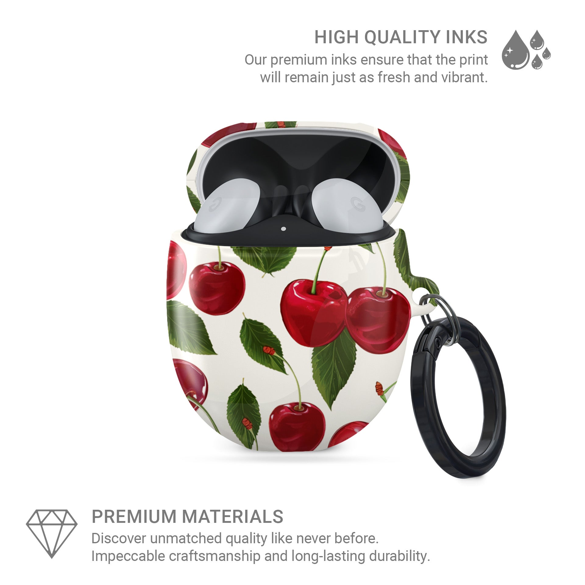 Cherry Bloom | Google Pixel Buds Tough Case - Case & Charm