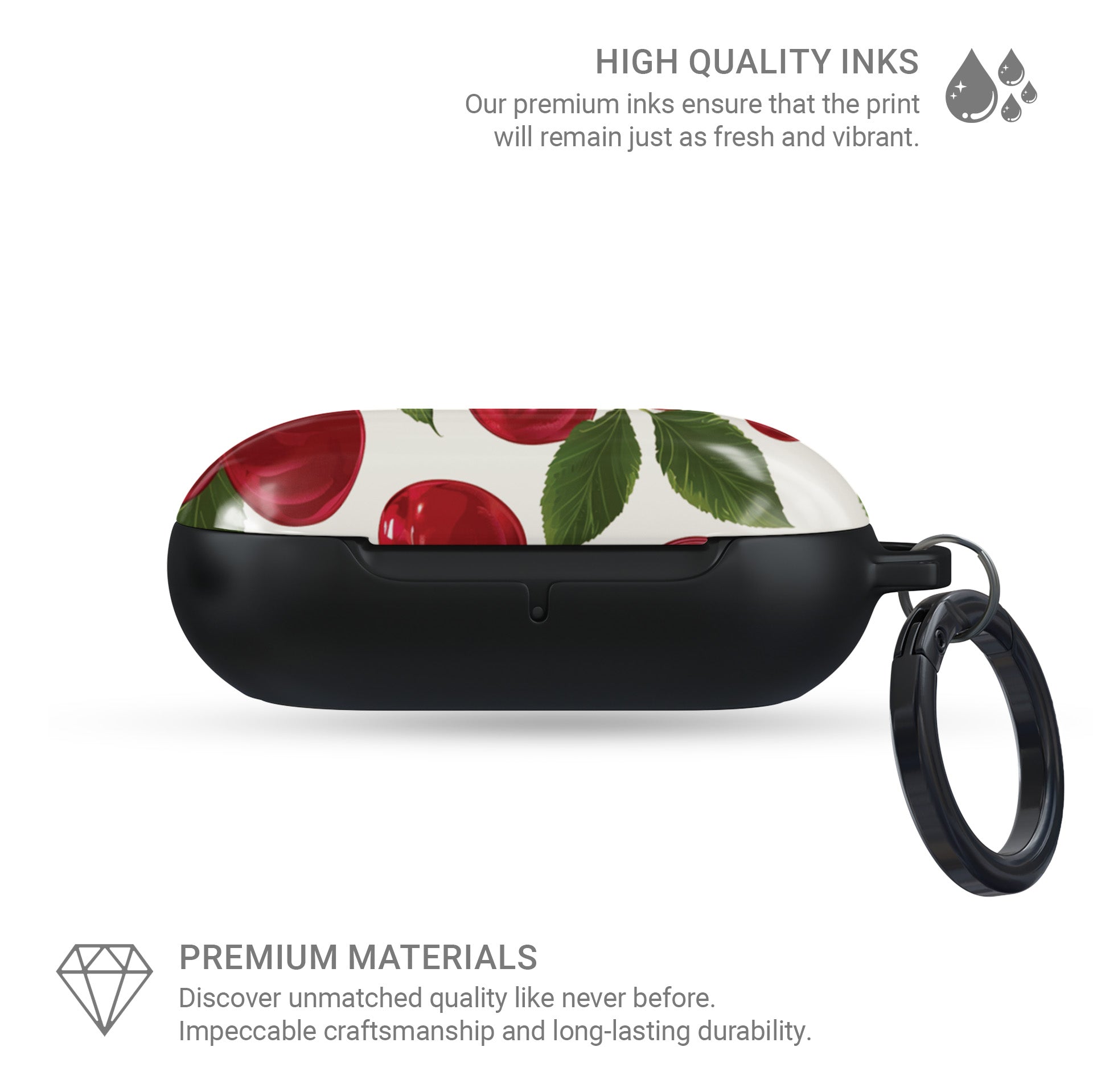 Cherry Bloom | Samsung Buds Tough Case - Case & Charm