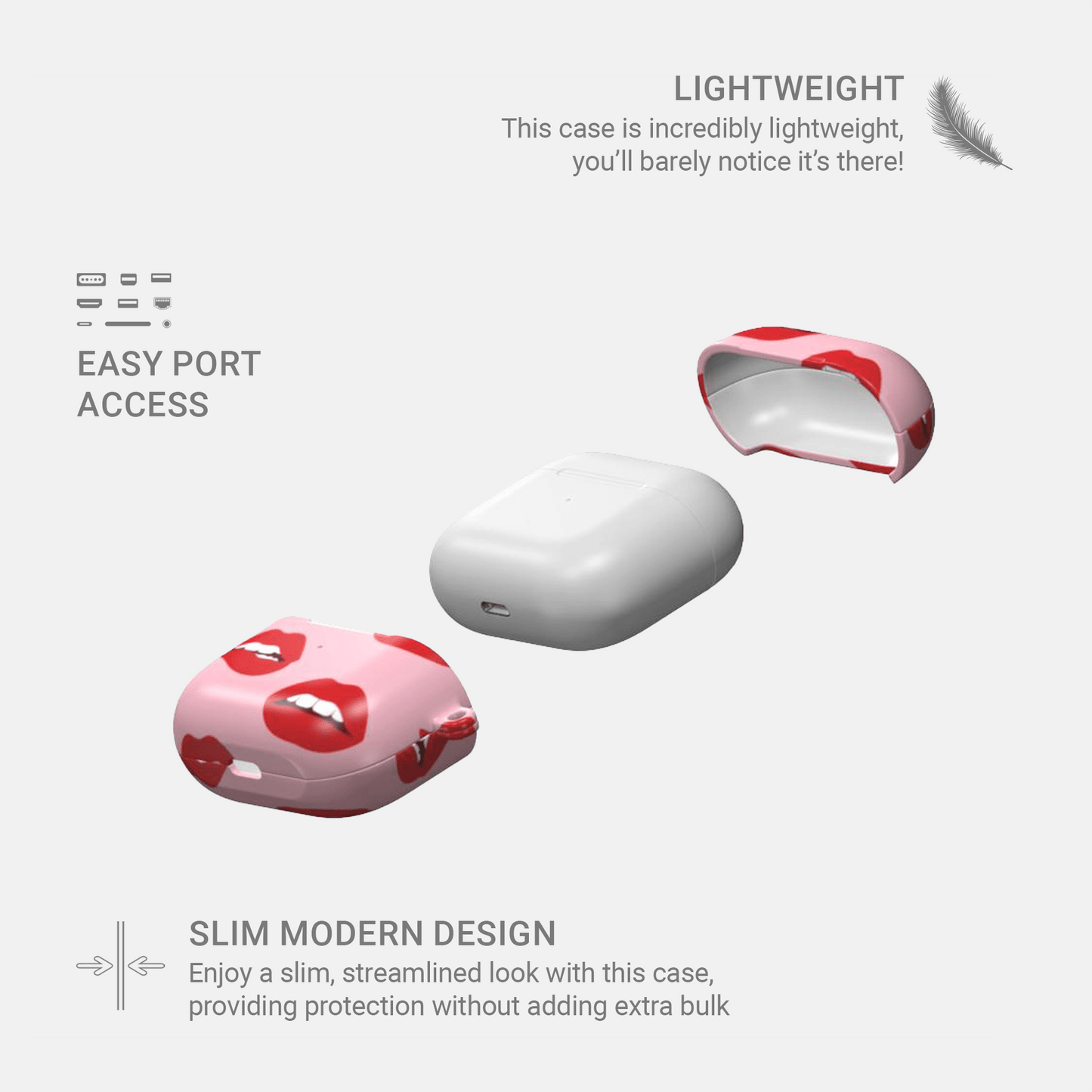 Cherry Sundae | Apple AirPods Tough Case - Tech Accessories