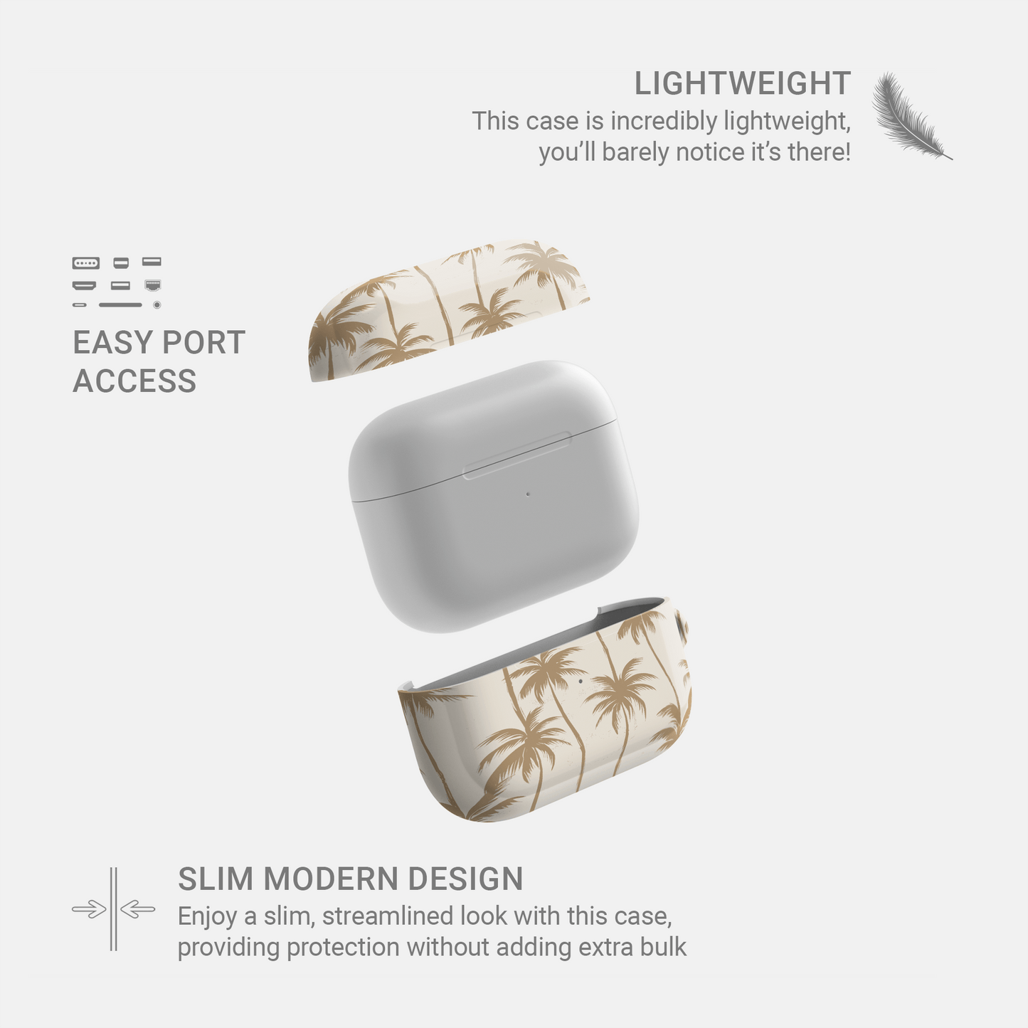 Coconut Daydream | Apple AirPods Tough Case - Case & Charm