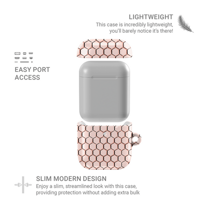 Dusky Hive | Apple AirPods Tough Case - Case & Charm