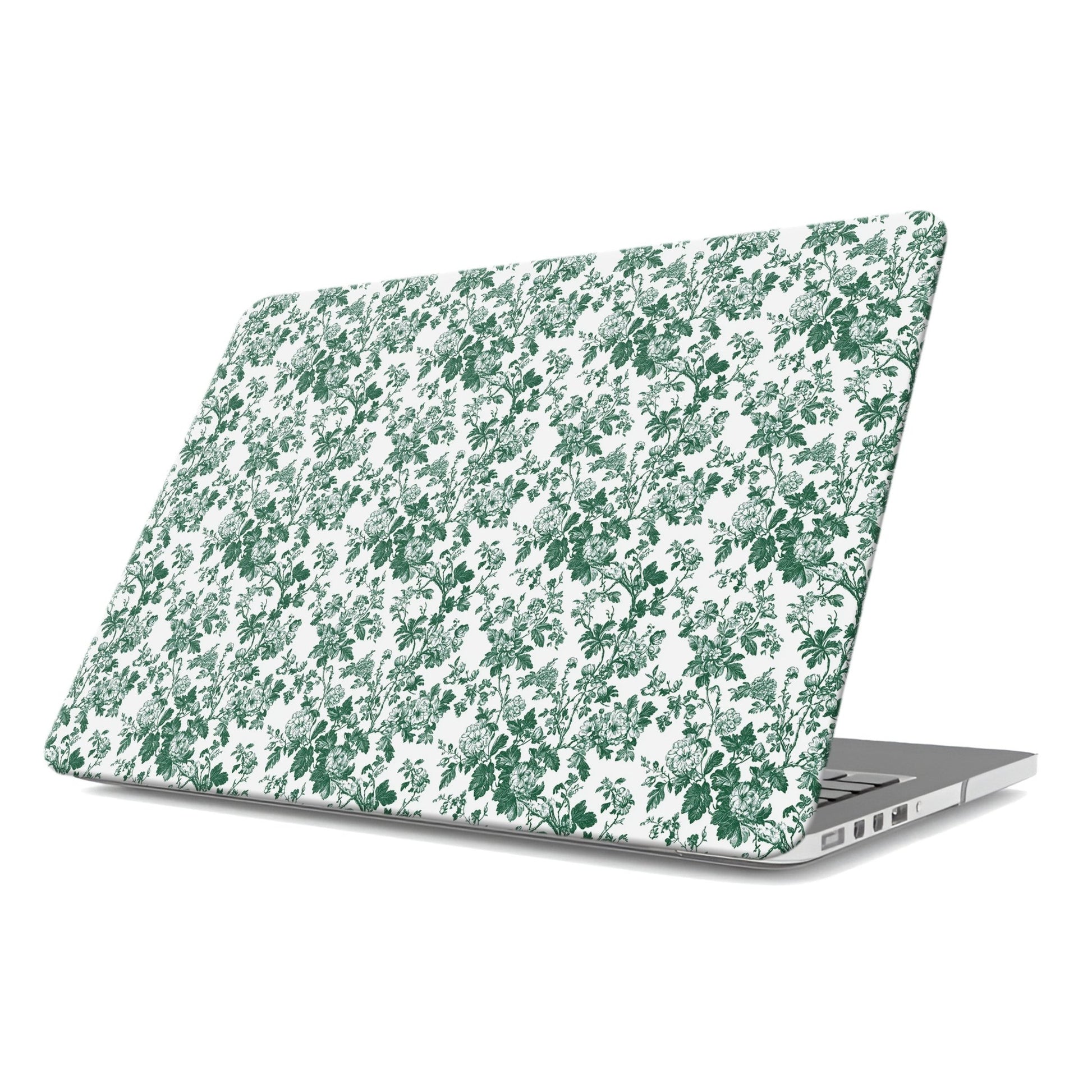 Lightweight floral MacBook Air case with stylish botanical print
