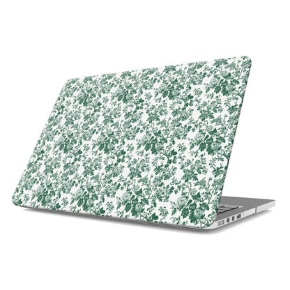 Lightweight floral MacBook Air case with stylish botanical print
