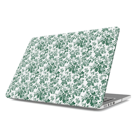 Lightweight floral MacBook Air case with stylish botanical print
