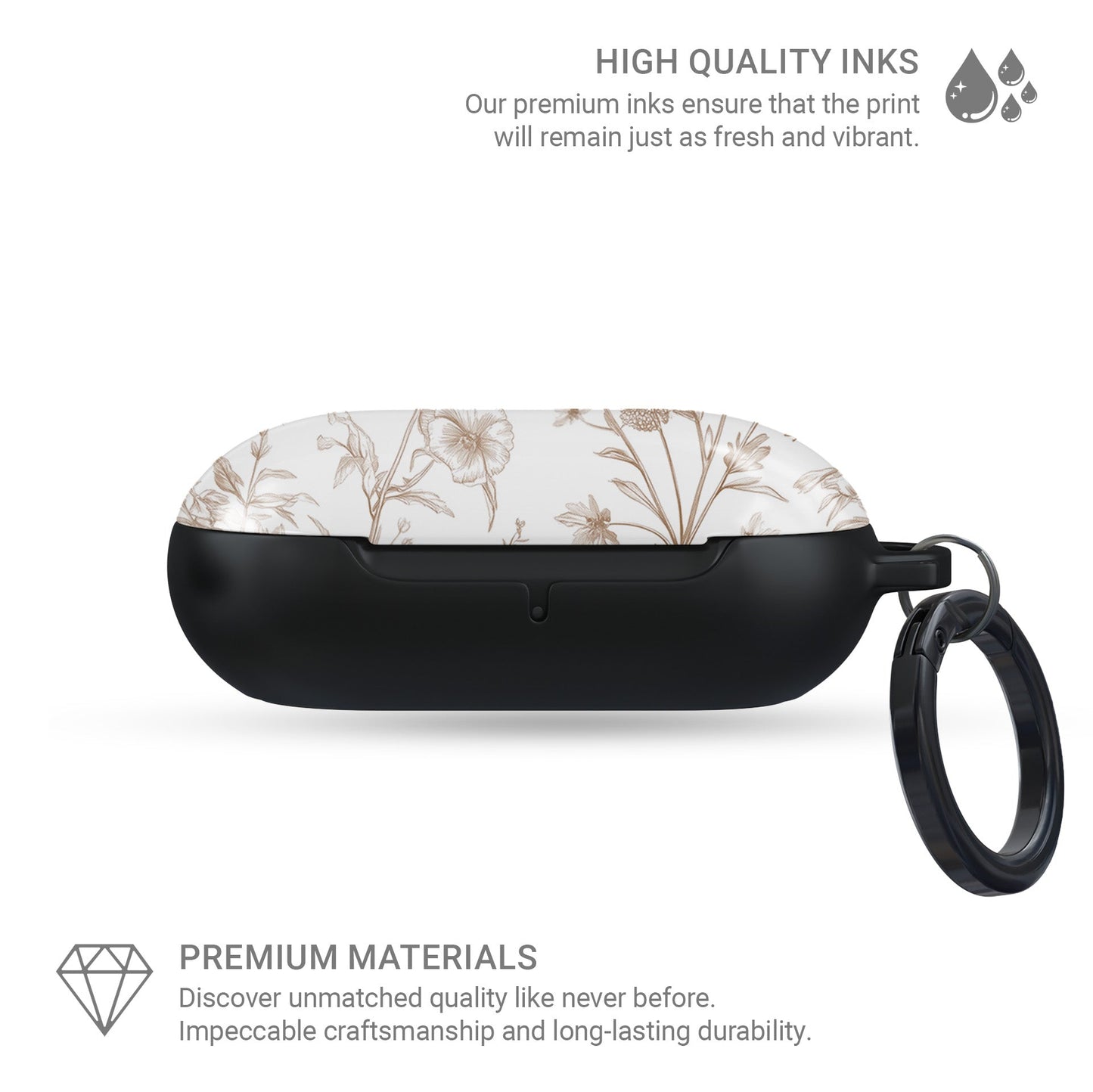 Glossy Samsung Galaxy Buds cover – slim protective earphone case