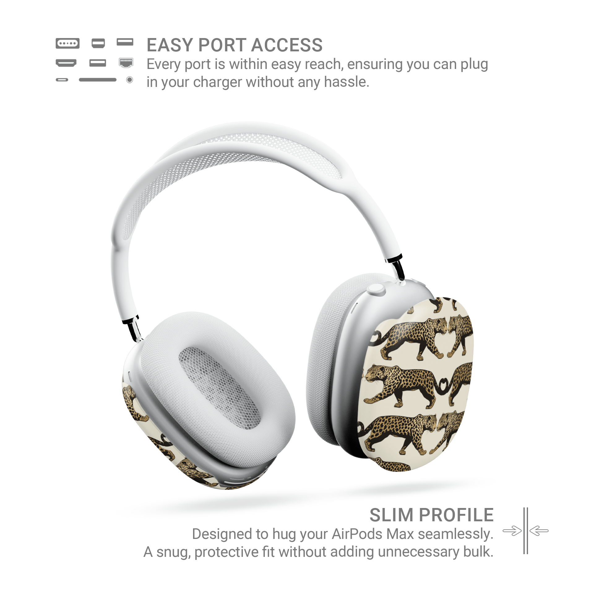 Fierce Reflections | Apple AirPods Max Tough Case - Case & Charm
