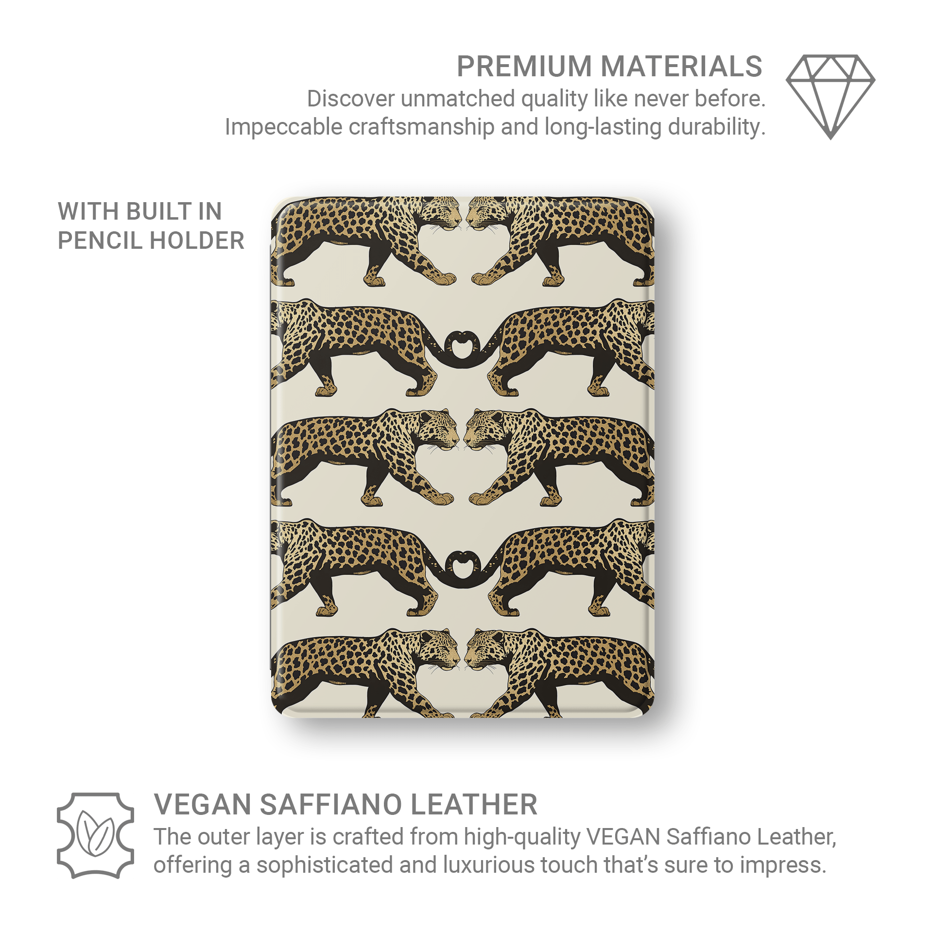 Fierce Reflections | Apple iPad Case - Case & Charm
