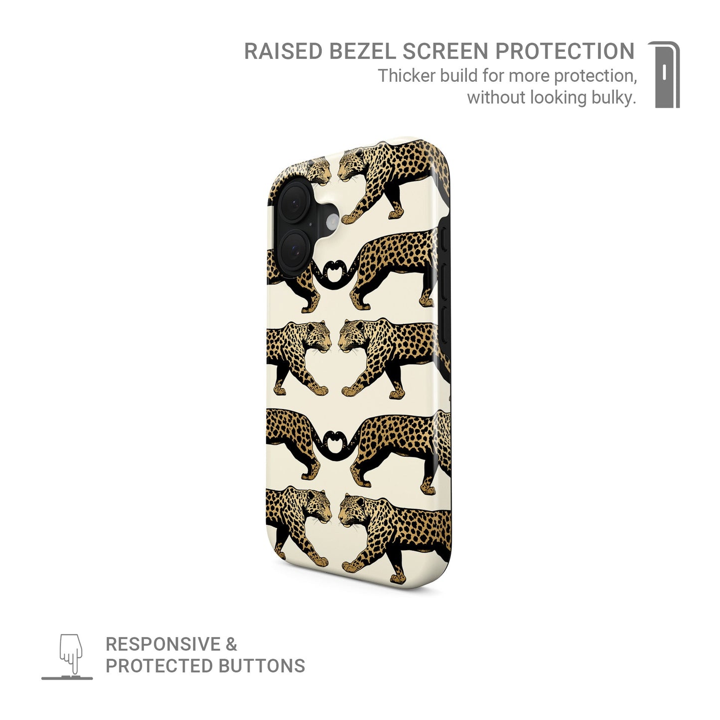 Fierce Reflections | MagSafe Tough Phone Case - Case & Charm