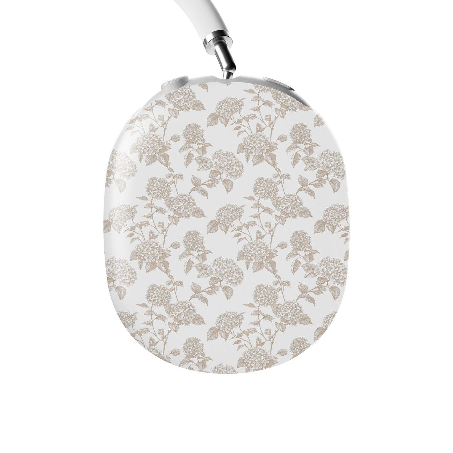 Garden Parlour AirPods Max Tough Case with vintage sepia floral pattern, slim glossy finish, and scratch-resistant protective design.
