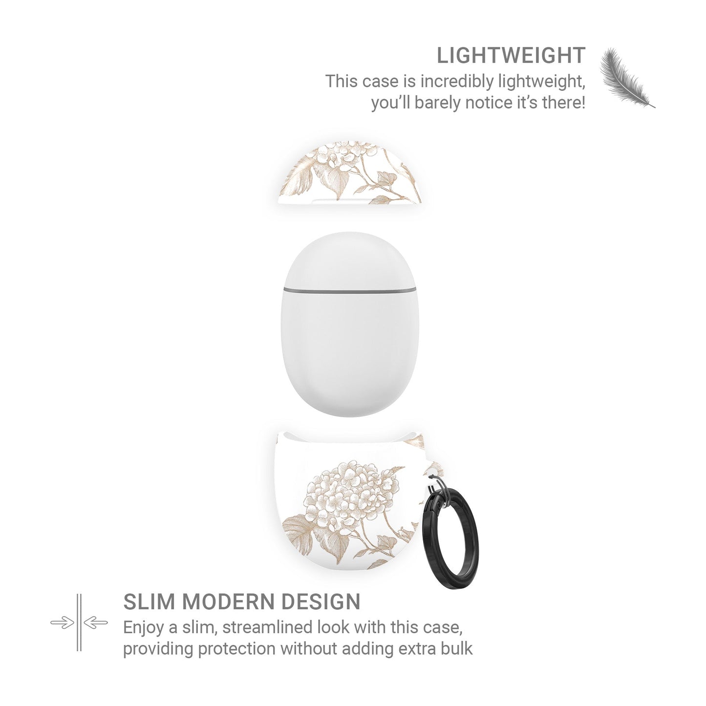 Google Pixel Buds Pro case with Garden Parlour design – vintage sepia floral pattern, slim protective cover for Pixel Buds Pro and Pixel Buds Pro 2 