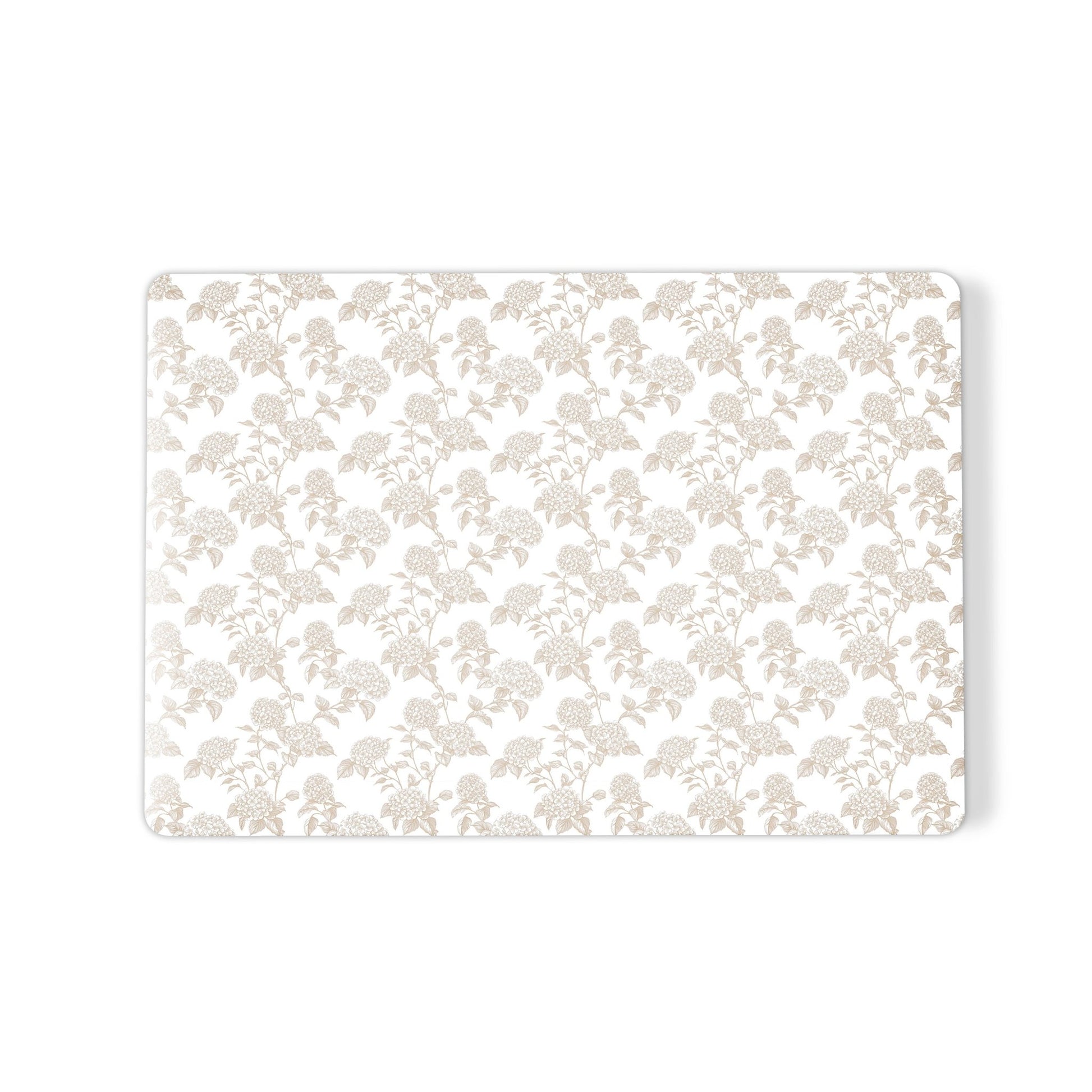 MacBook Case – slim sepia floral hard shell cover