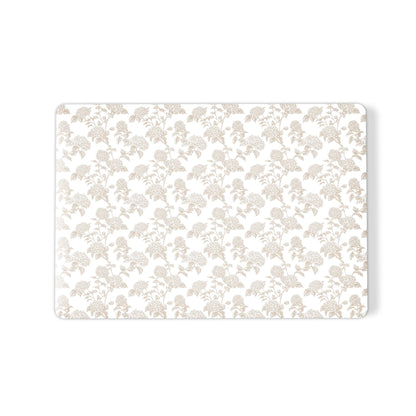 MacBook Case – slim sepia floral hard shell cover