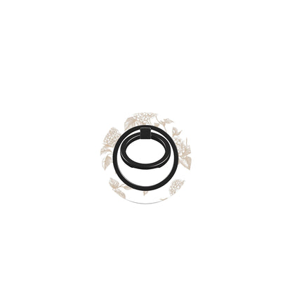 360 degree magnetic phone ring stand with sepia floral vintage print