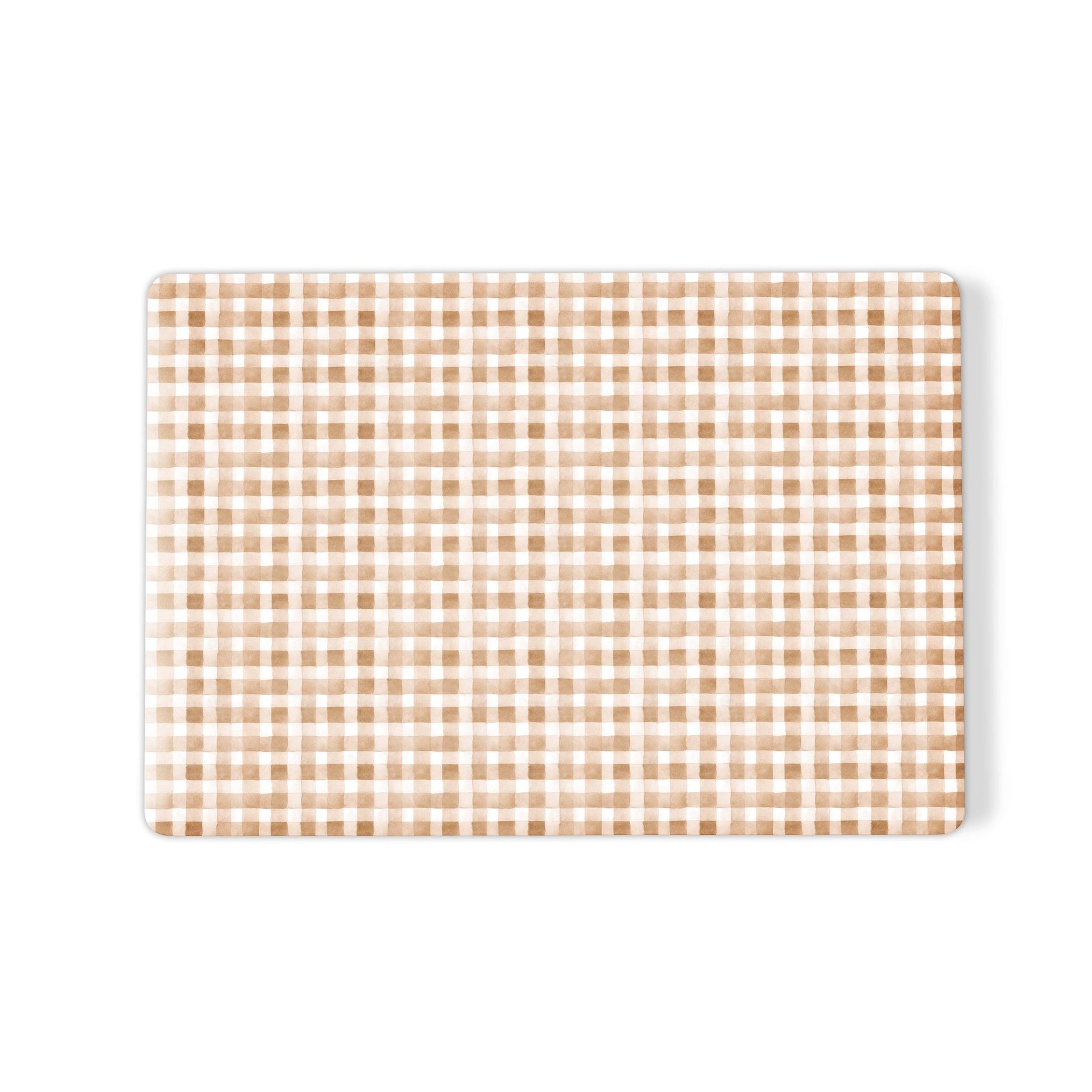 Autumn gingham MacBook Air and MacBook Pro hard shell case