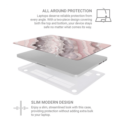 Glamour Strata | MacBook Case - Case & Charm