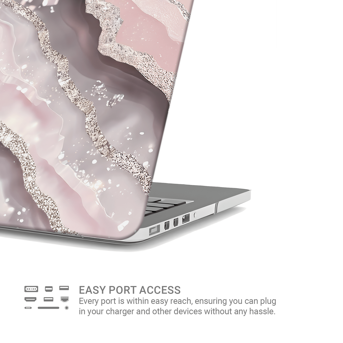 Glamour Strata | MacBook Case - Case & Charm