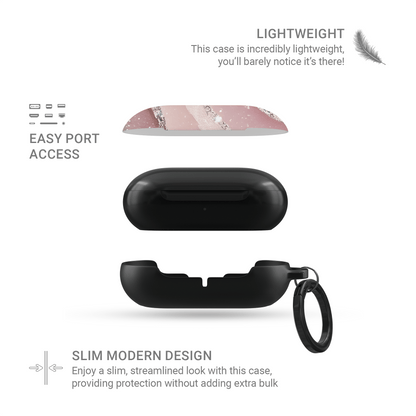 Glamour Strata | Samsung Buds Tough Case - Case & Charm