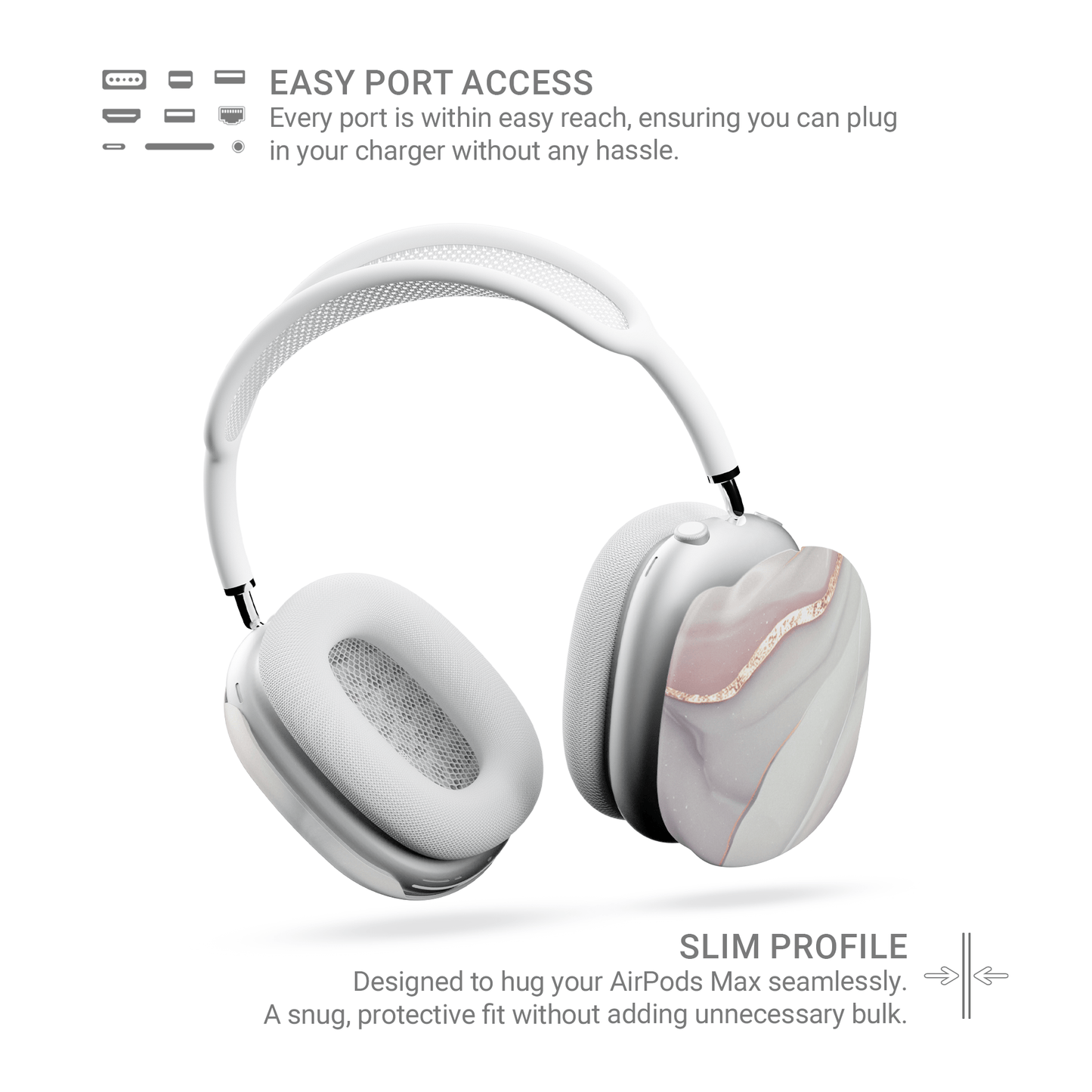 Glimmergrain | Apple AirPods Max Tough Case - Case & Charm