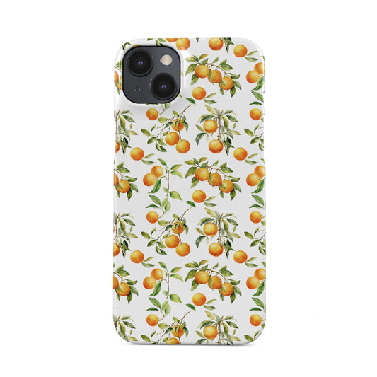 Case and Charm Orange fruit protective phone case