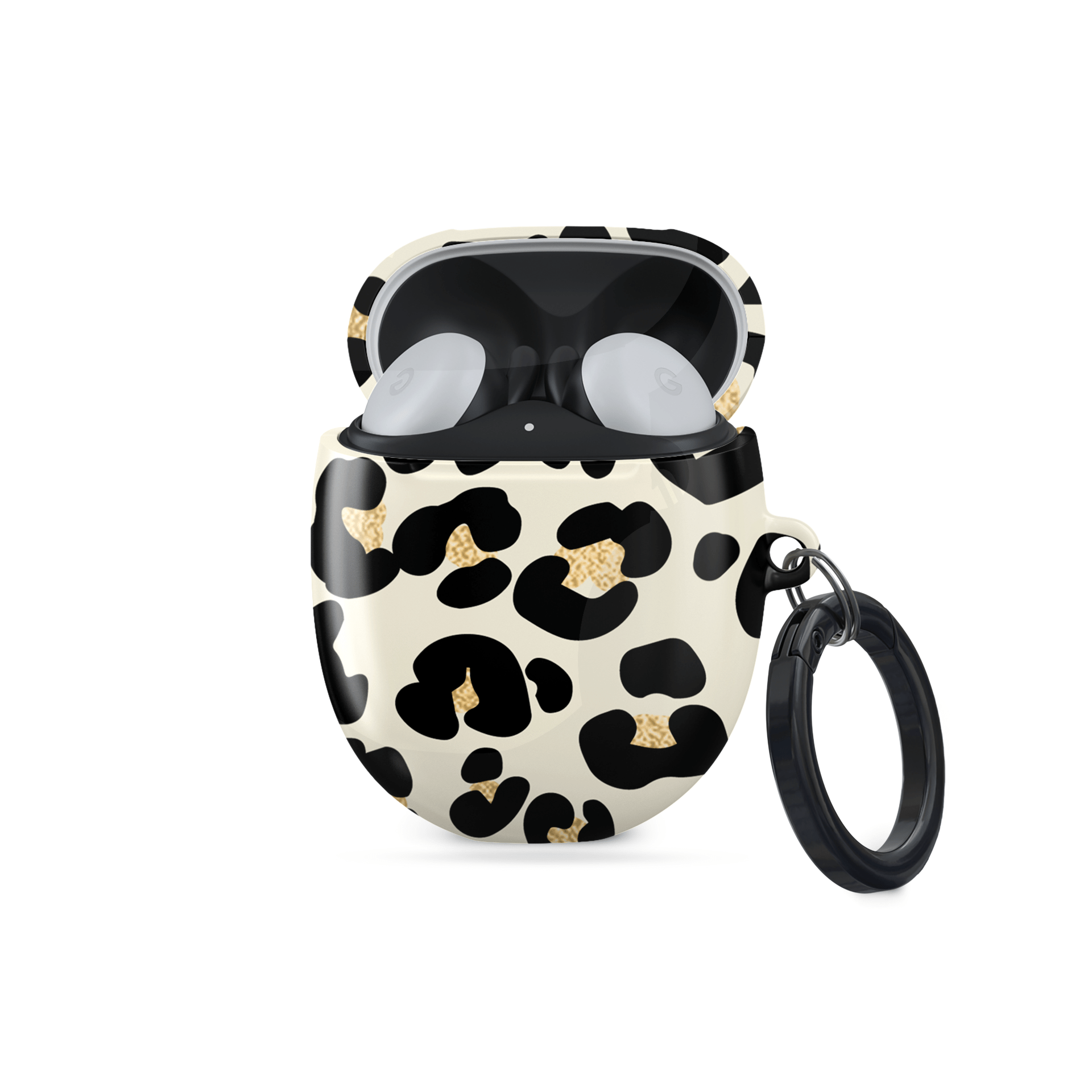 Golden Prowl | Protective Google Pixel Buds Tough Case - Case & Charm
