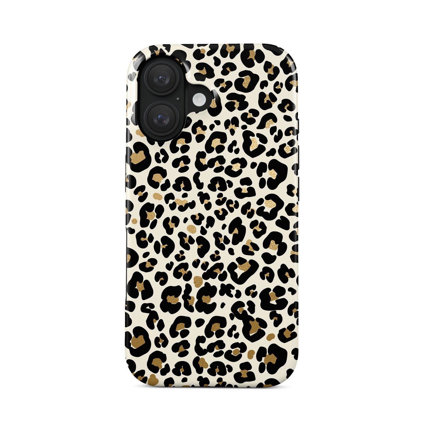 Leopard print MagSafe tough protective phone case