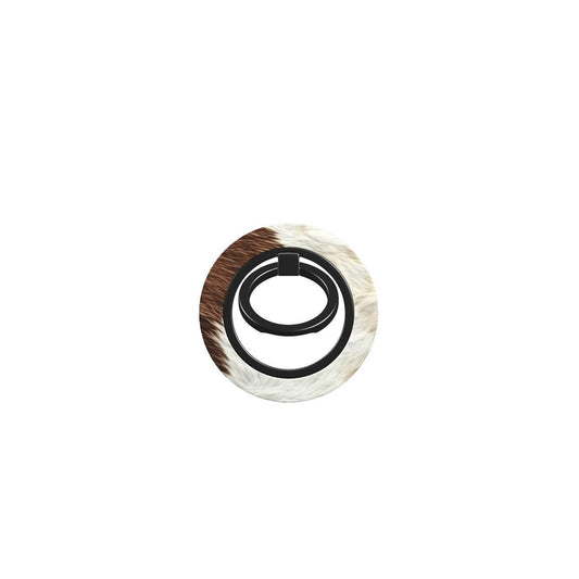 Hide & Seek cowhide design MagSafe magnetic phone ring holder