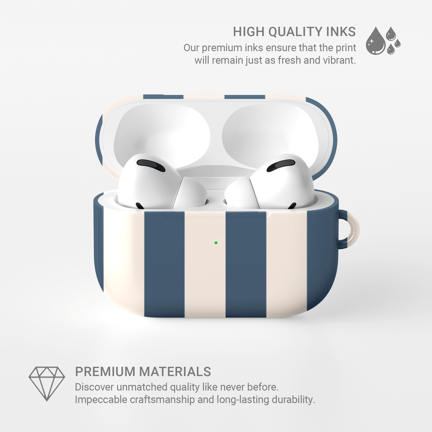 Jack‑Tar Broadstripe | Apple AirPods Tough Case - Case & Charm