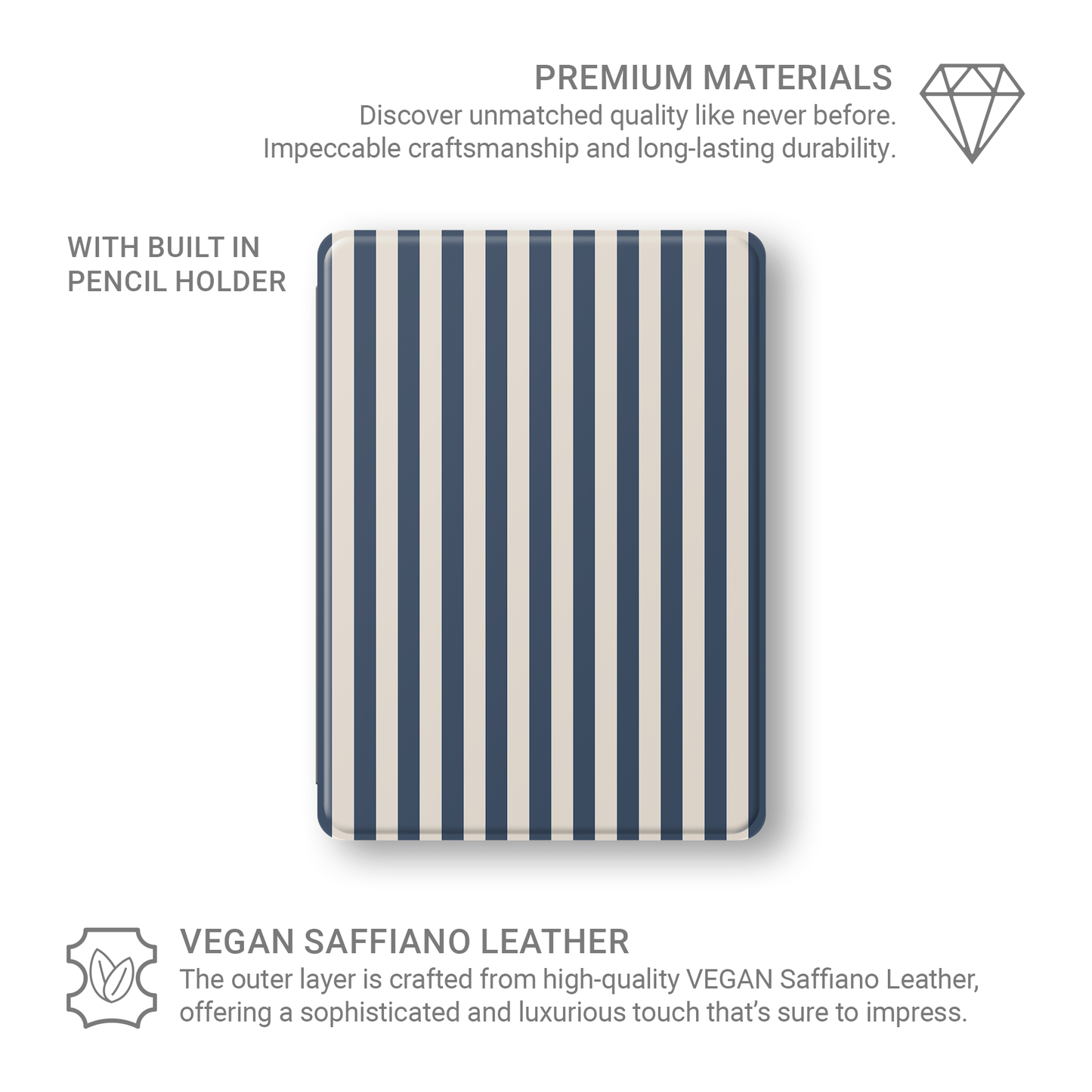 Jack‑Tar Broadstripe | Apple iPad Case - Case & Charm