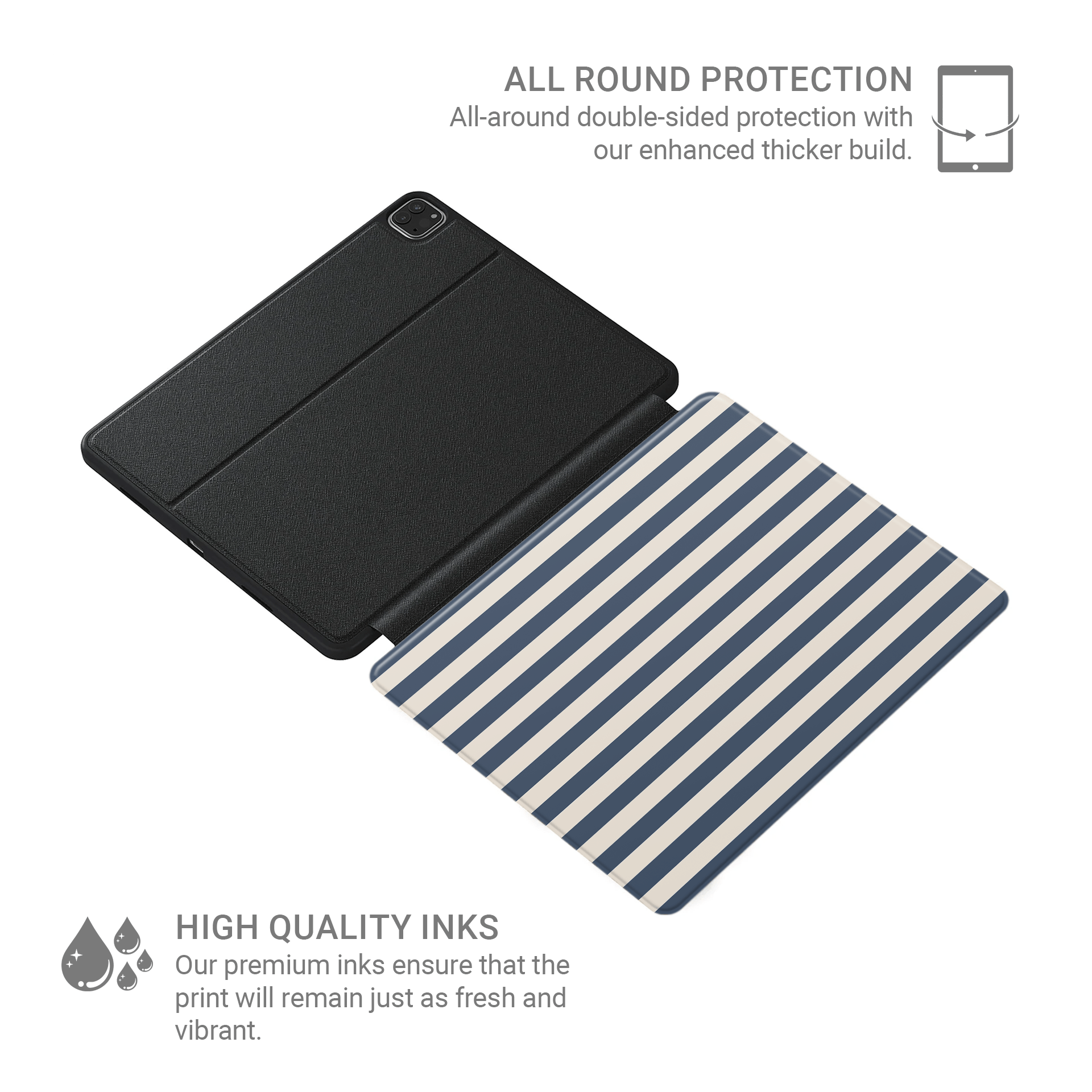 Jack‑Tar Broadstripe | Apple iPad Case - Case & Charm