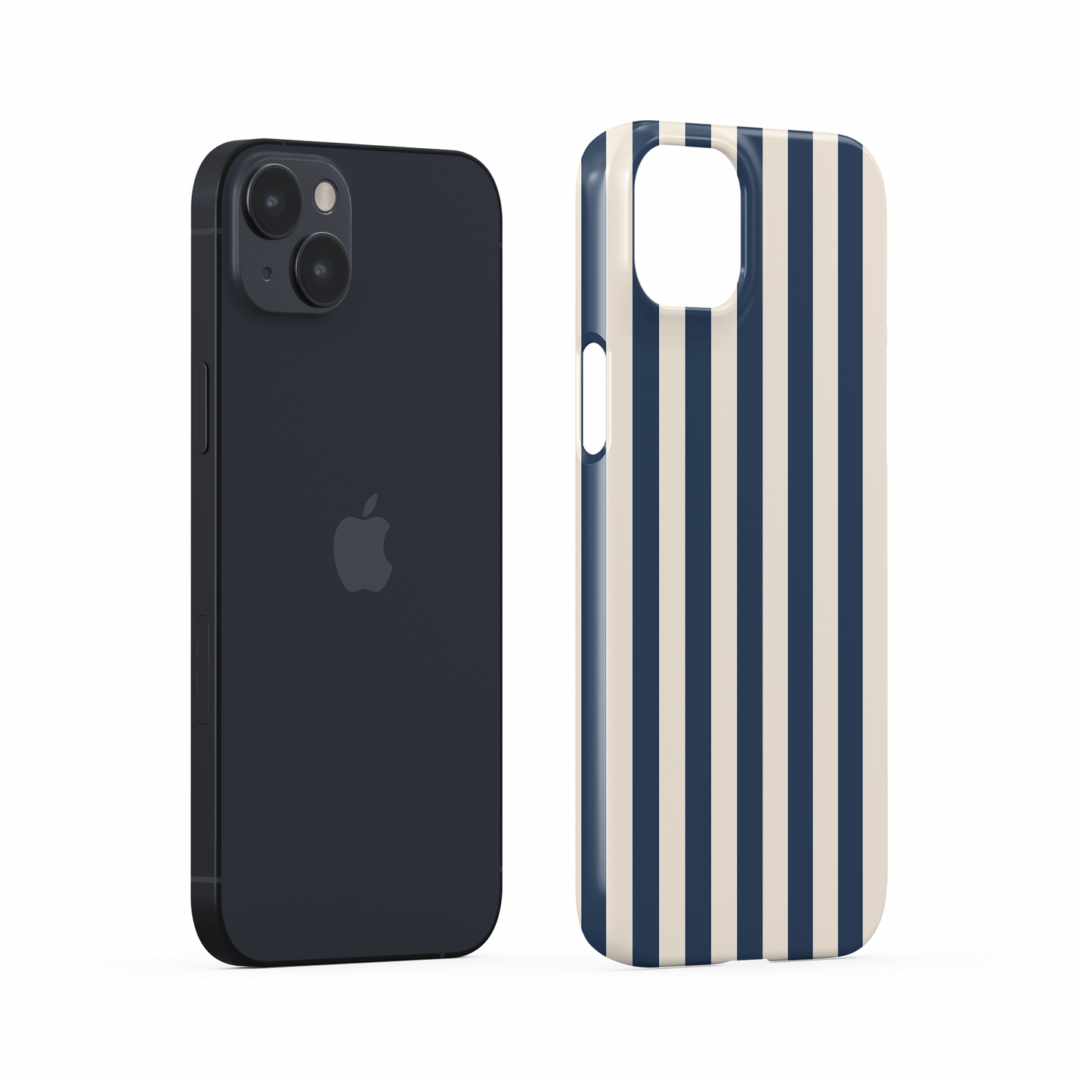 Blue stripe protective phone case