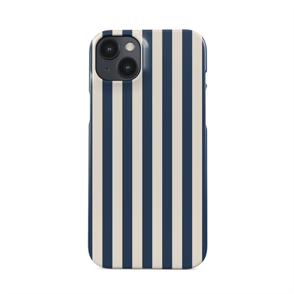 Blue stripe protective phone case