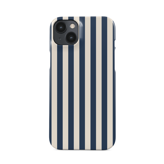 Blue stripe protective phone case