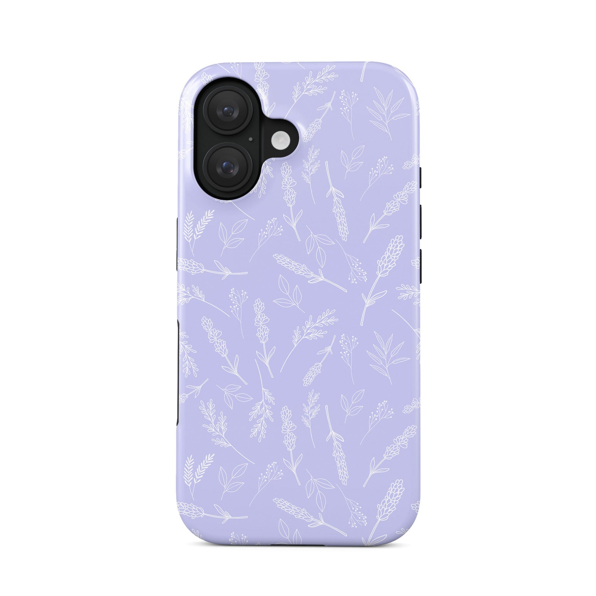 Lavender lilac boho MagSafe tough protective phone case