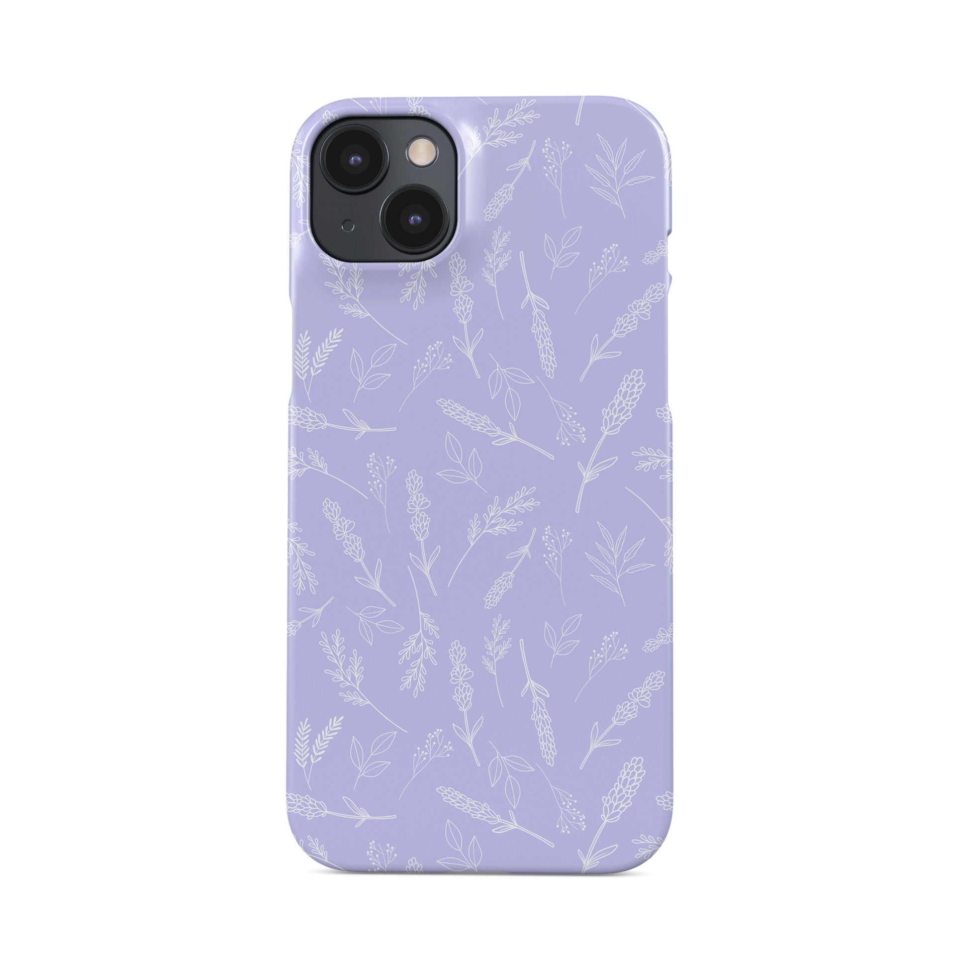 Lavender lilac protective phone case