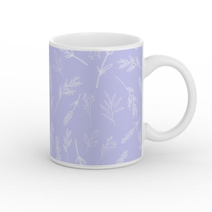 Lavender Haze | White Glossy Mug - Drinkware