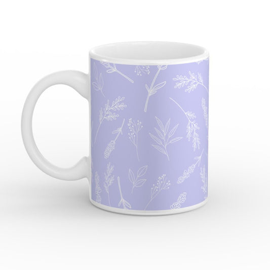 Lavender Haze | White Glossy Mug - Drinkware