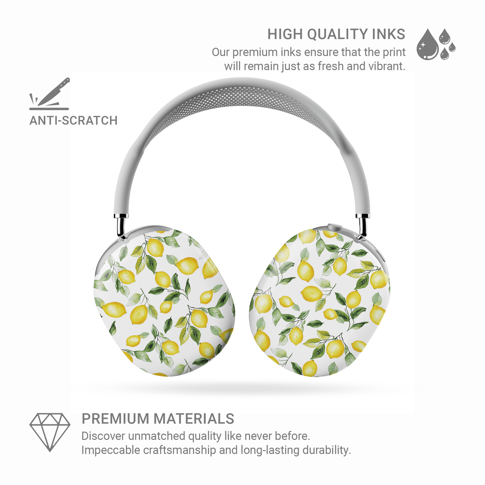 Lemon Lush | Apple AirPods Max Tough Case - Case & Charm