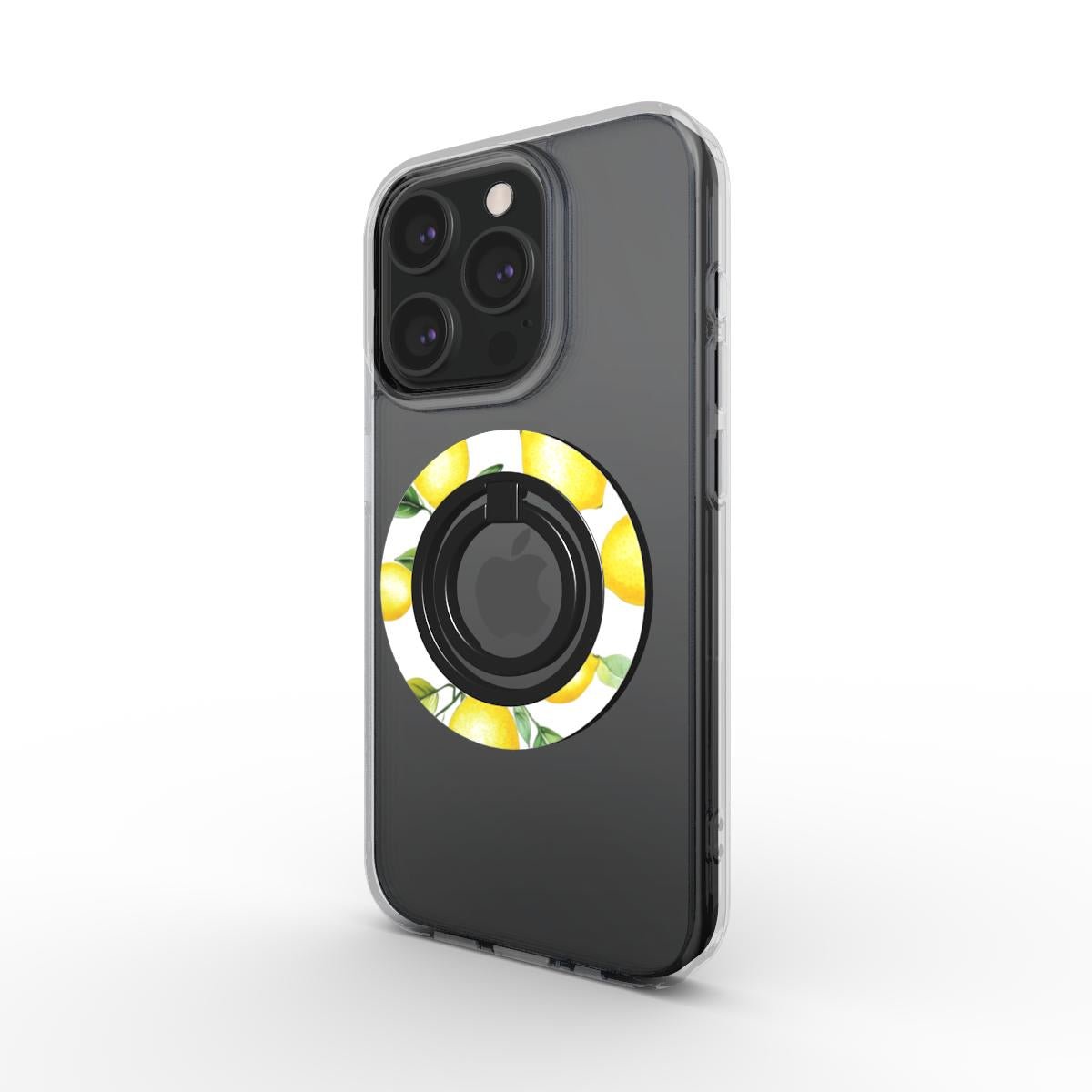 Lemon Lush | Magnetic Ring Holder - Case & Charm