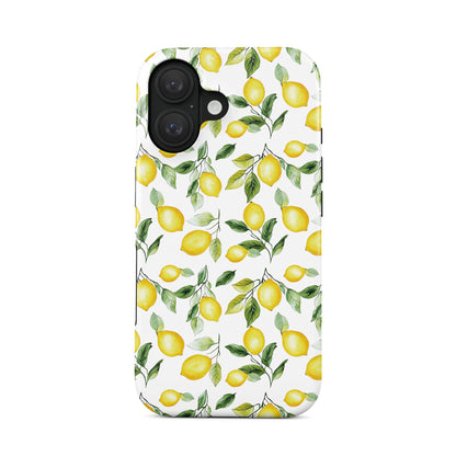 Case and Charm Lemon tough protective phone case for iPhone, Samsung and Pixel