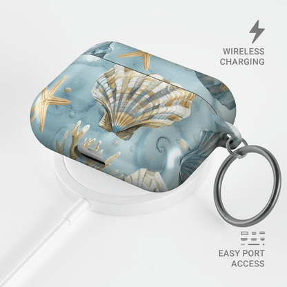Mermaid’s Keepsake | Apple AirPods Tough Case - Case & Charm