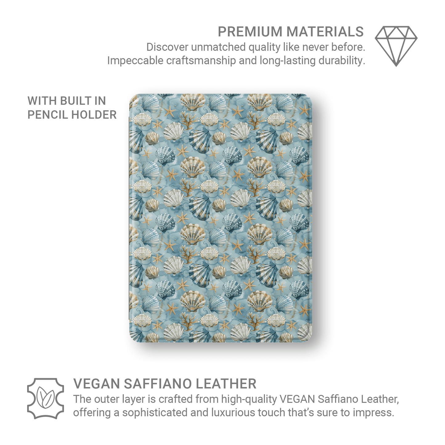 Mermaid’s Keepsake | Apple iPad Case - Case & Charm