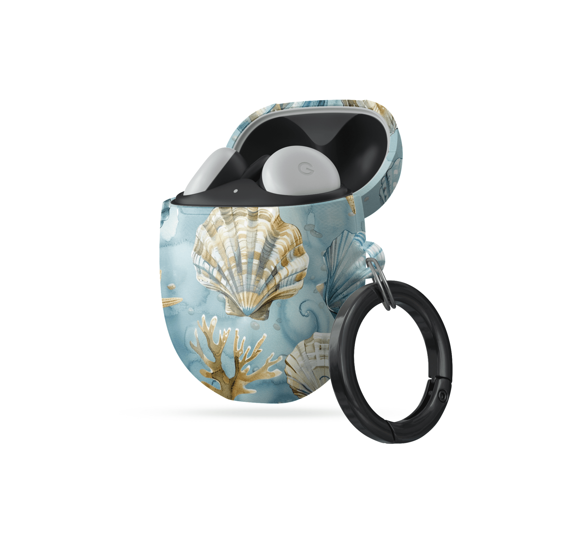 Mermaid’s Keepsake | Google Pixel Buds Tough Case - Case & Charm