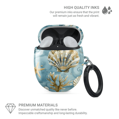 Mermaid’s Keepsake | Google Pixel Buds Tough Case - Case & Charm