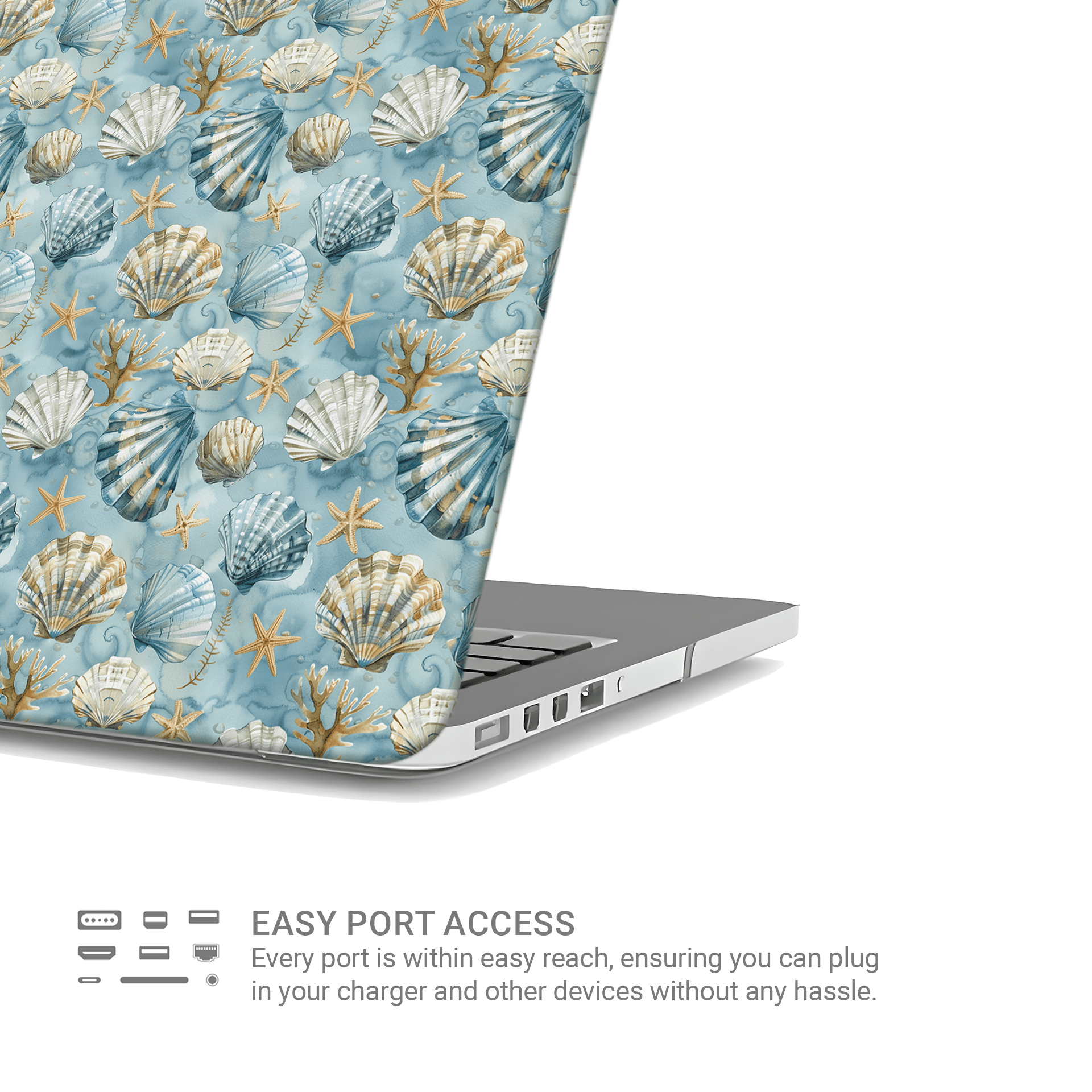 Mermaid’s Keepsake | MacBook Case - Case & Charm