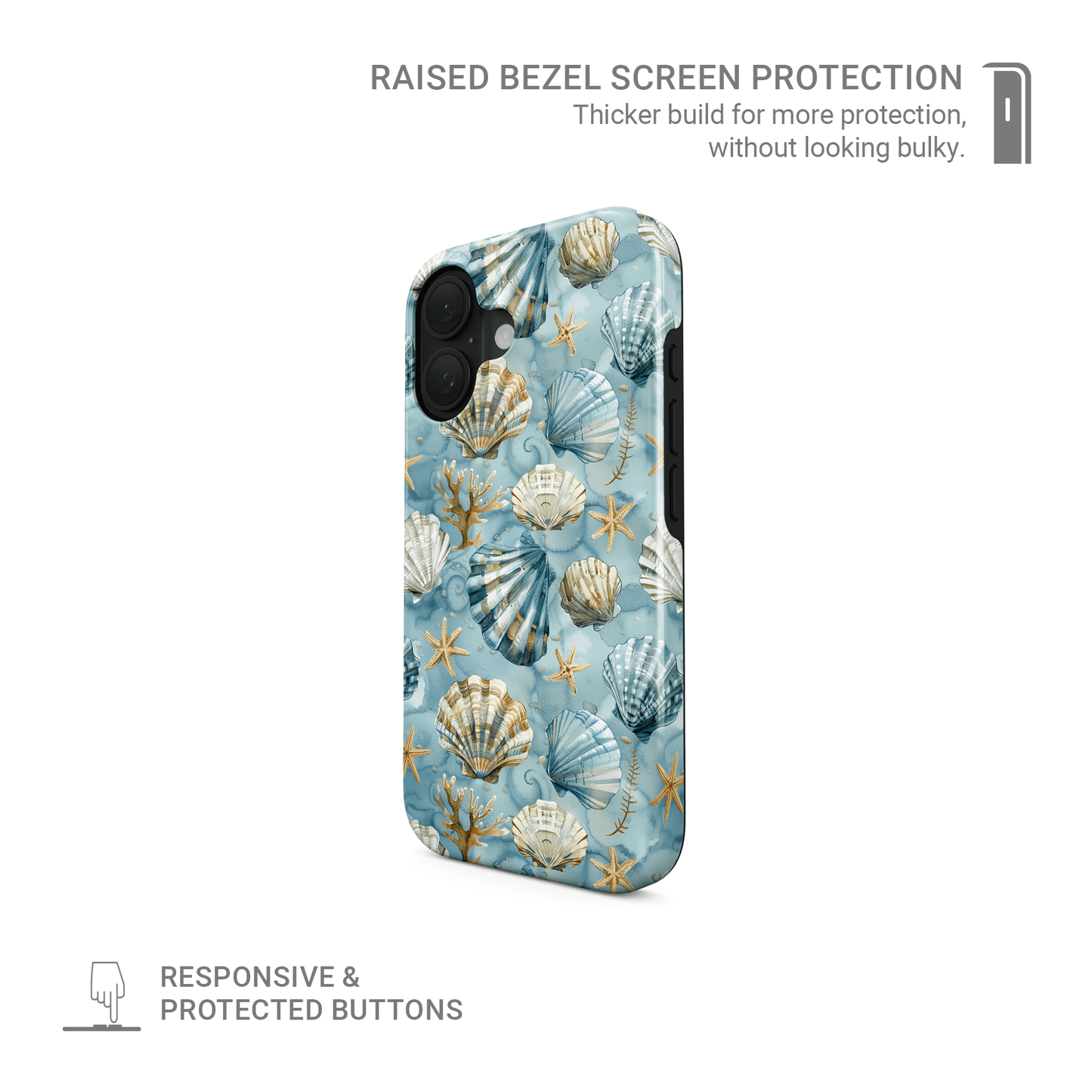 Mermaid’s Keepsake | MagSafe Tough Phone Case - Case & Charm