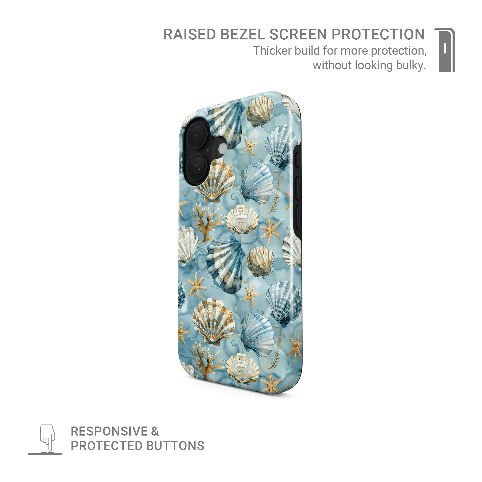 Mermaid’s Keepsake | MagSafe Tough Phone Case - Case & Charm