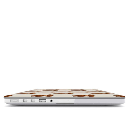 Rustic cow print MacBook case – Moo Parade