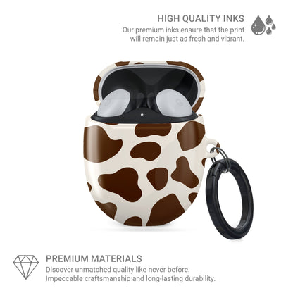 Moocha Latte coffee cow print Google Pixel Buds case