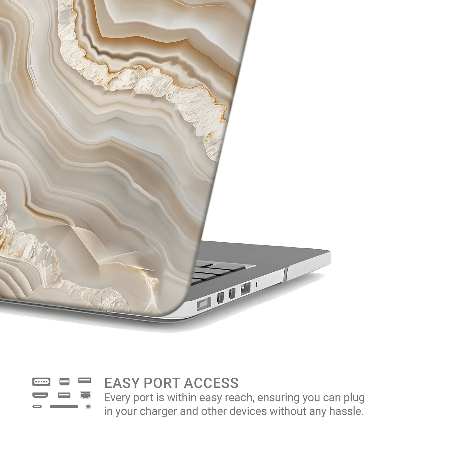 Moonlit Sandstone | MacBook Case - Case & Charm